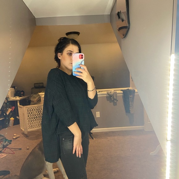 BDG high/low cape style t shirt - Picture 2 of 3